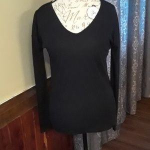 Black tunic tee by SO